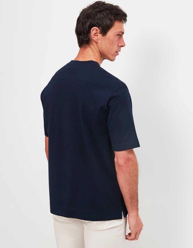 Crew Neck Pique T-Shirt