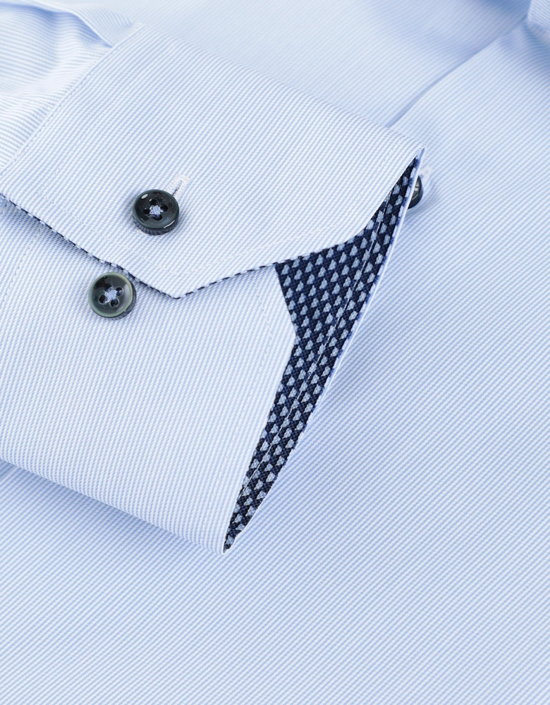 Fitted Body Striped Shirt