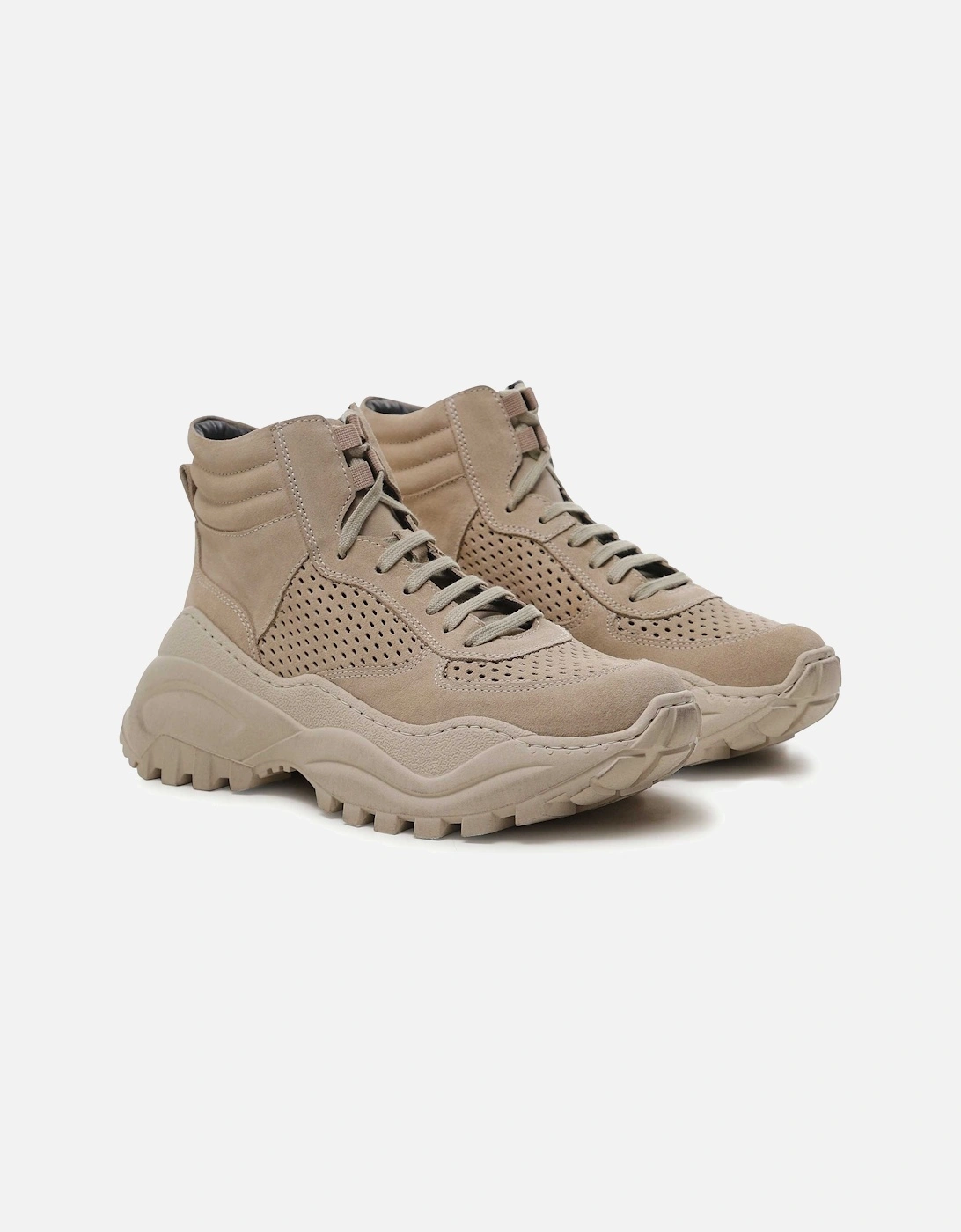 Suede High-Top Trainers, 8 of 7