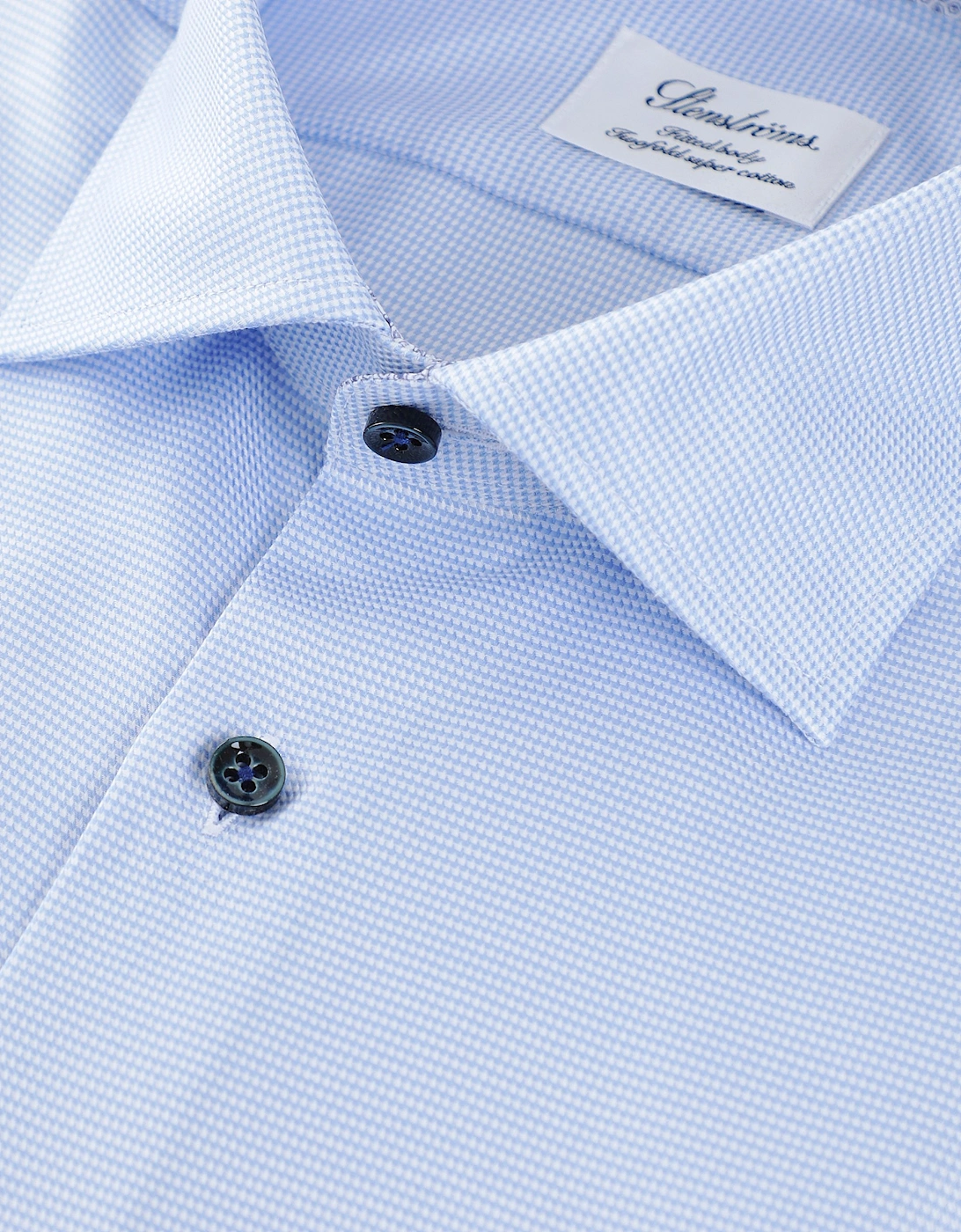 Fitted Body Houndstooth Shirt
