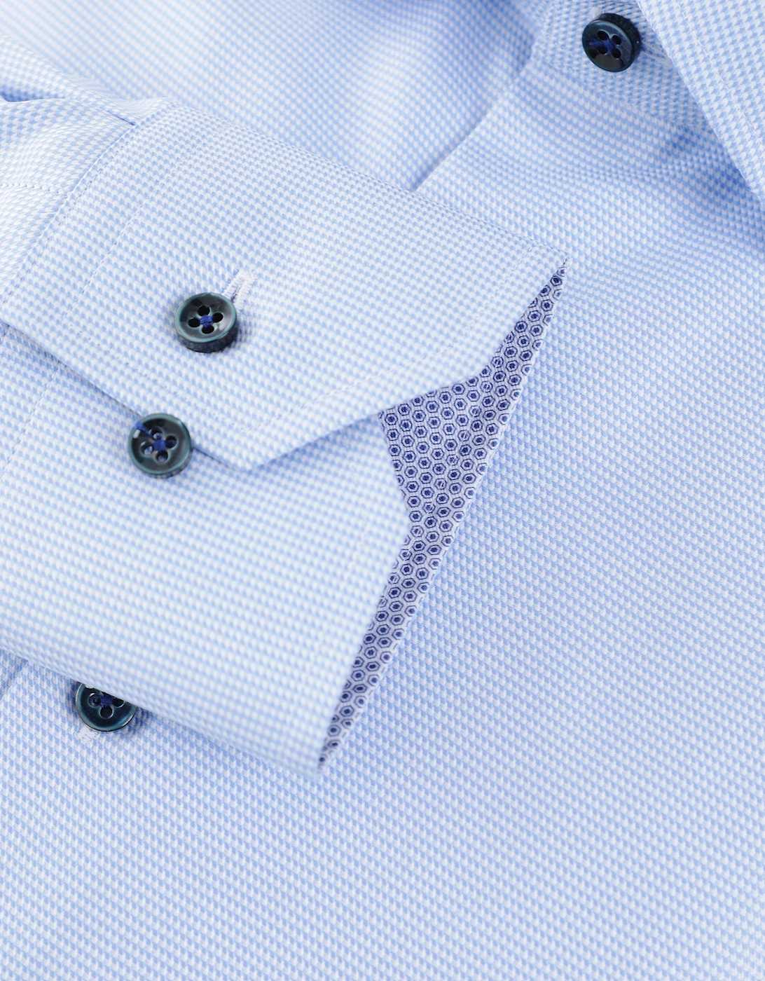 Fitted Body Houndstooth Shirt