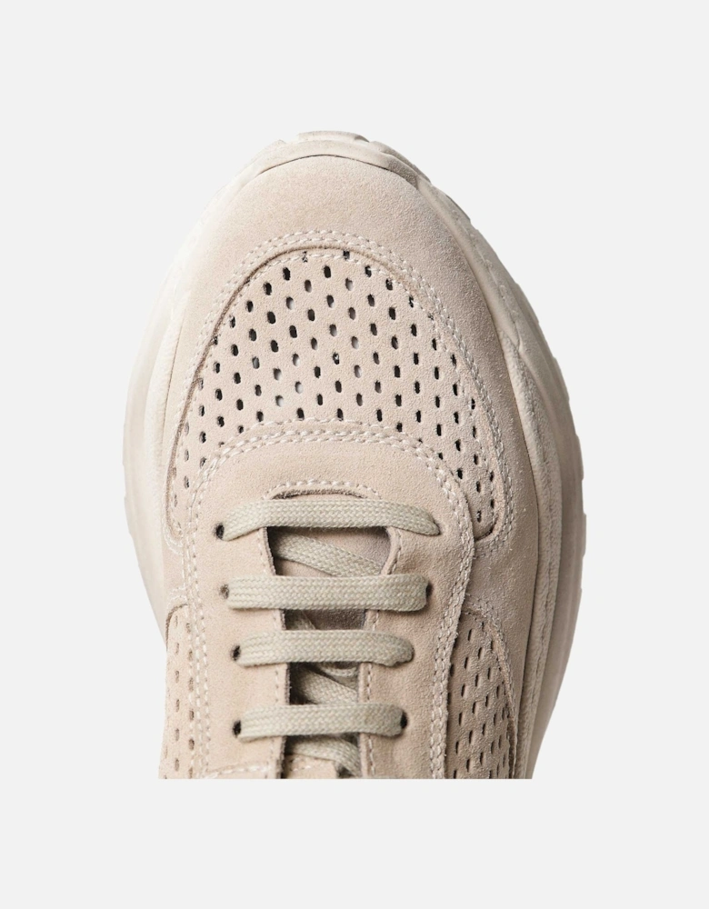 Suede High-Top Trainers