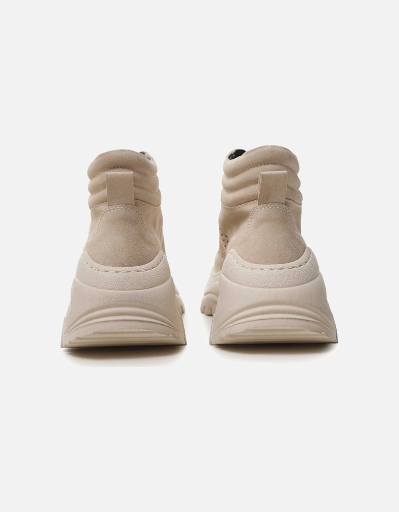 Suede High-Top Trainers