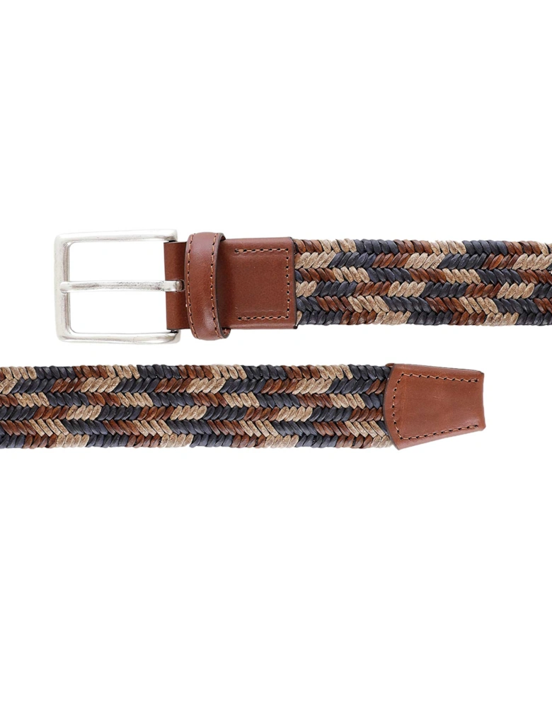 Woven Leather Belt