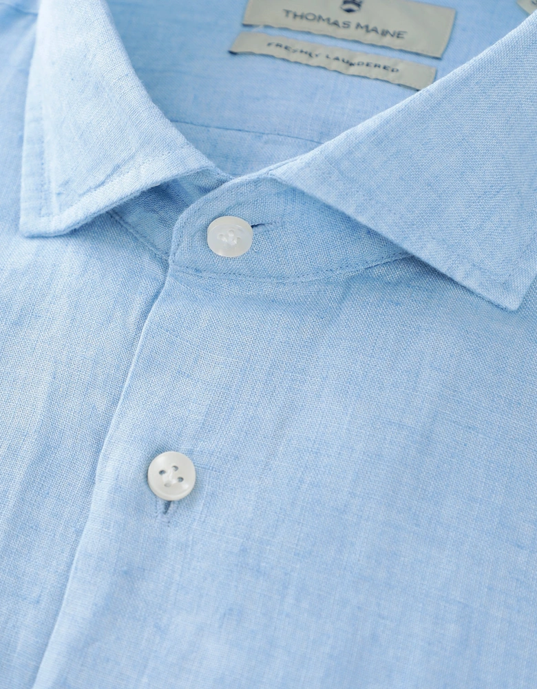 Tailored Fit Linen Shirt