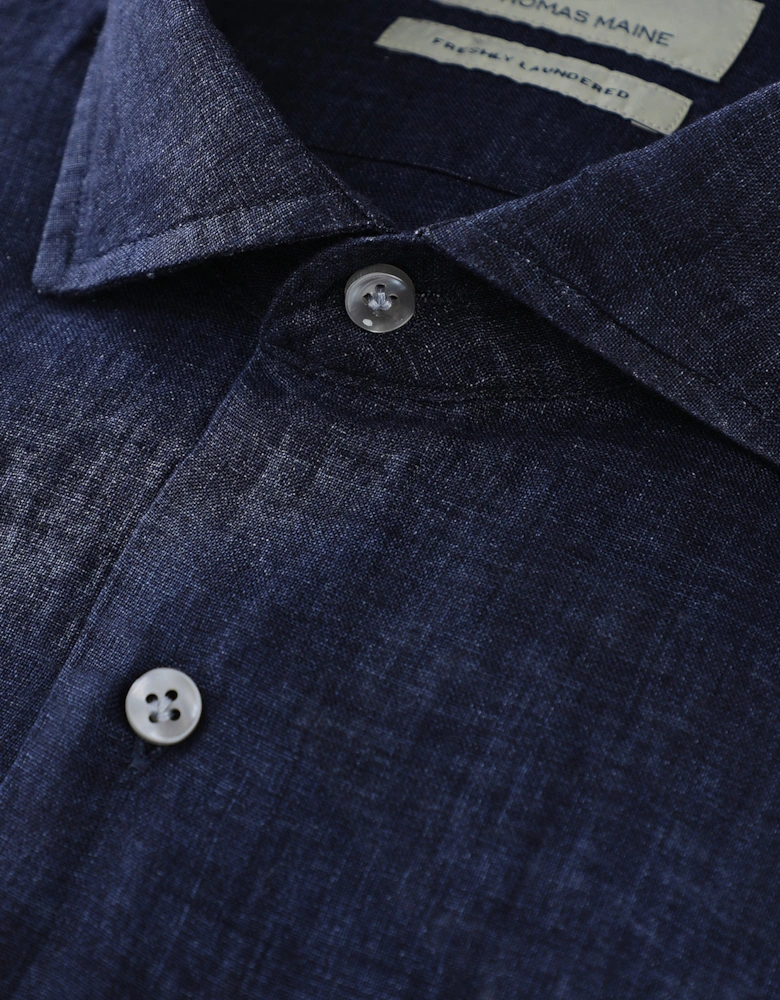 Tailored Fit Linen Shirt