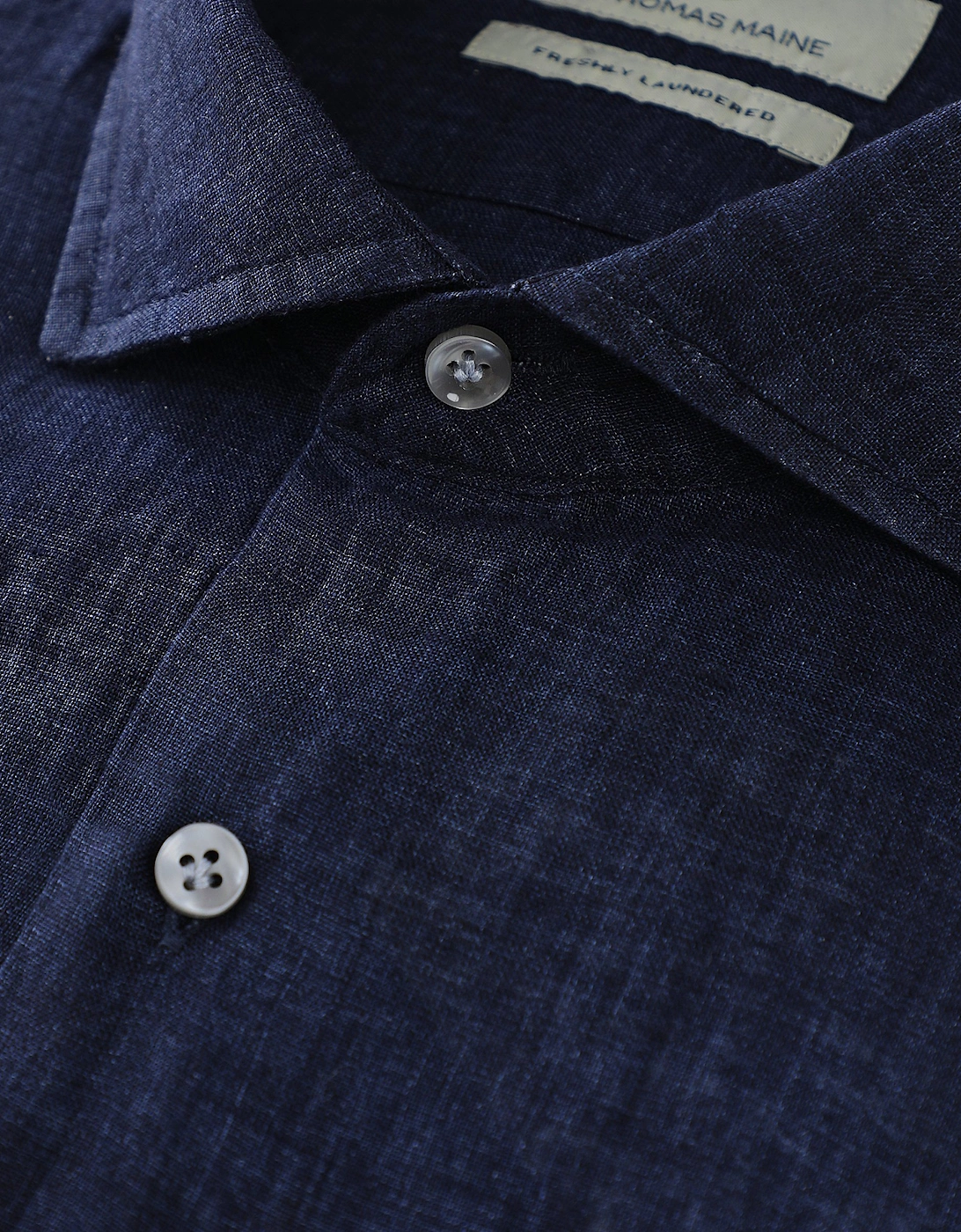 Tailored Fit Linen Shirt