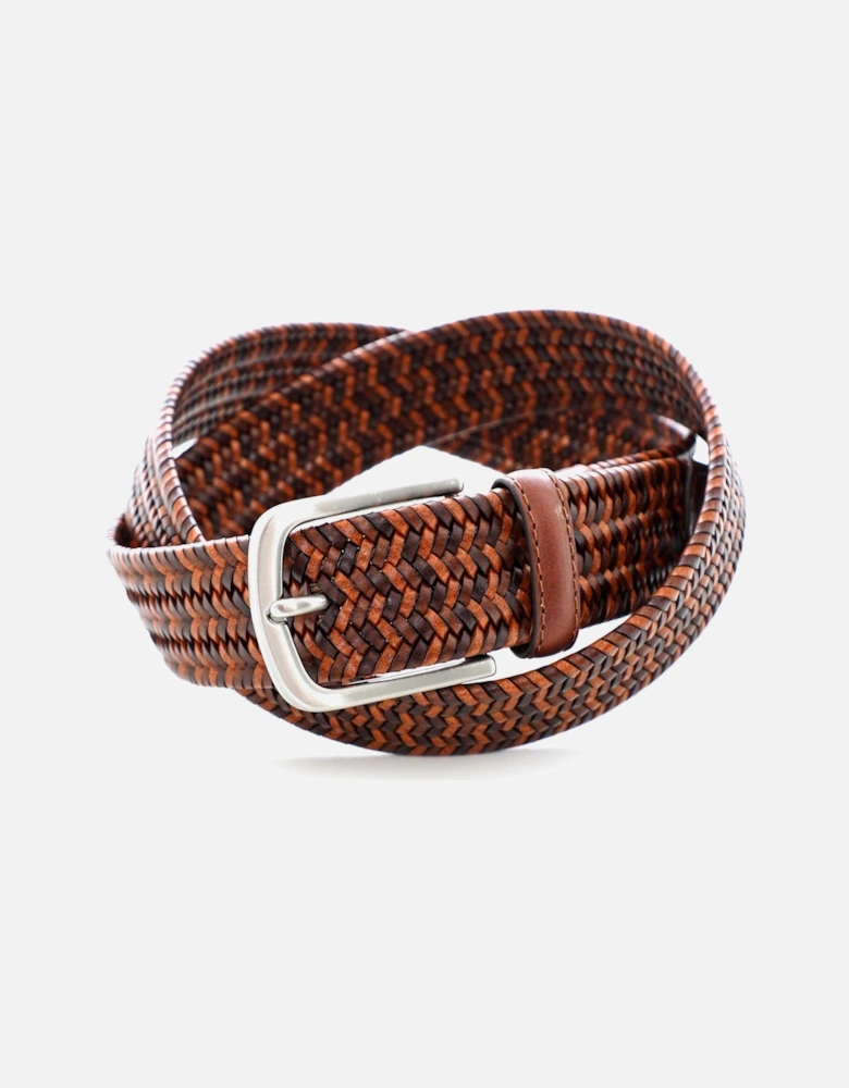 Woven Leather Belt