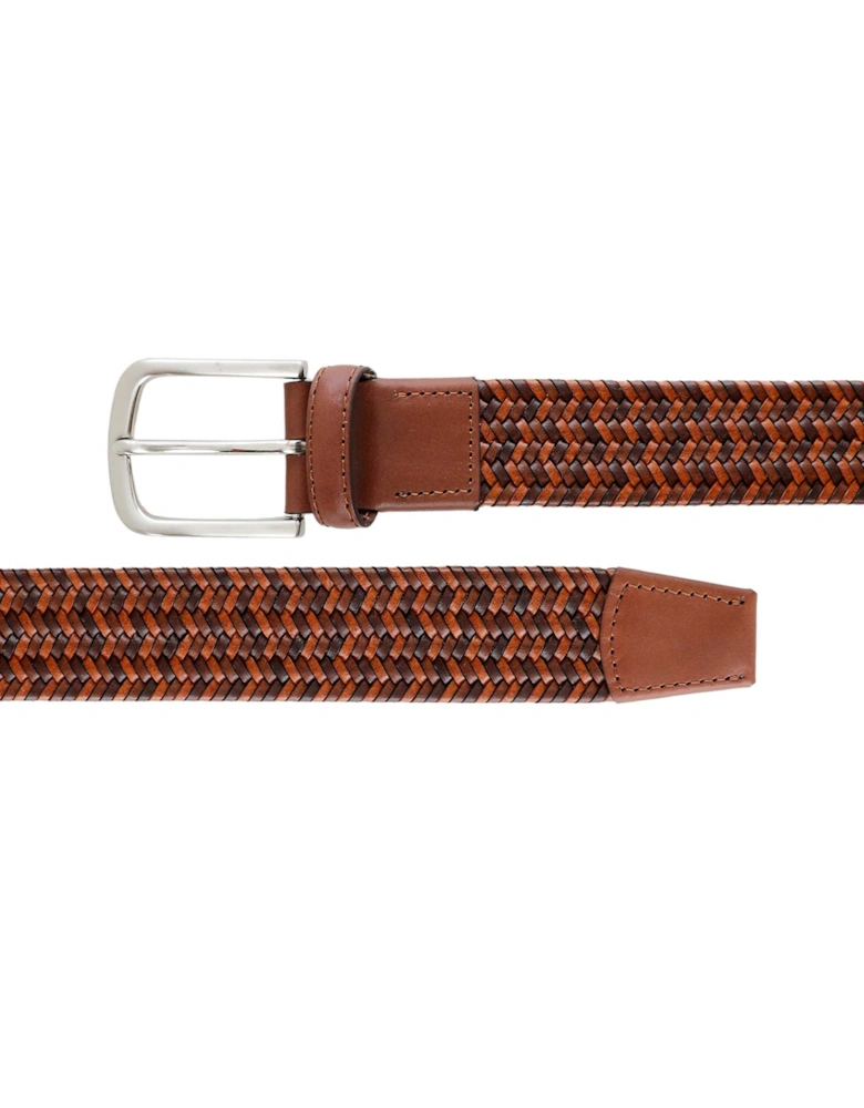 Woven Leather Belt