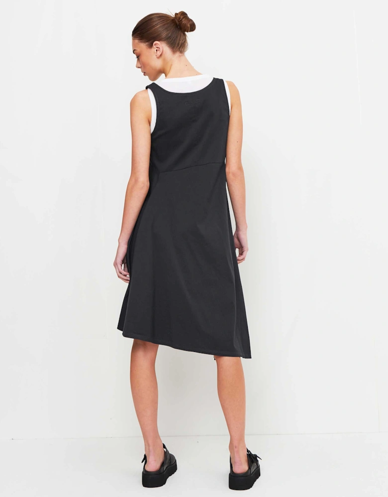 Ruched Detail Midi Dress