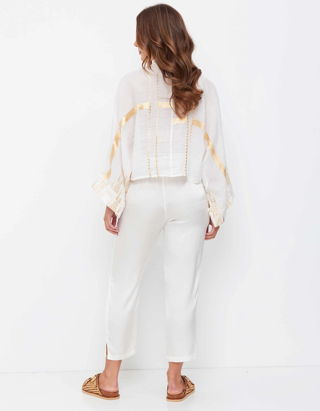 Drawstring Satin Pants