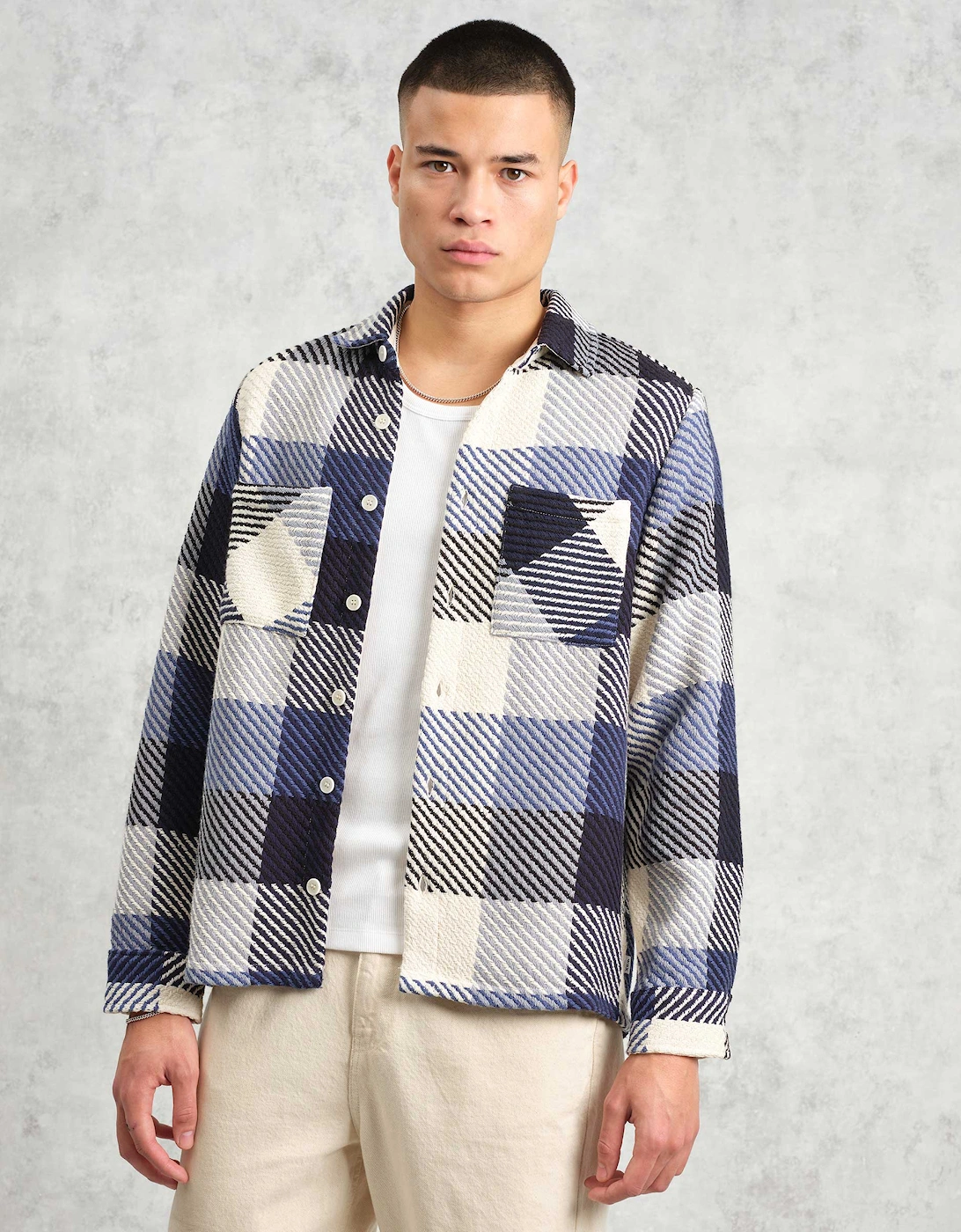 Check Whiting Overshirt