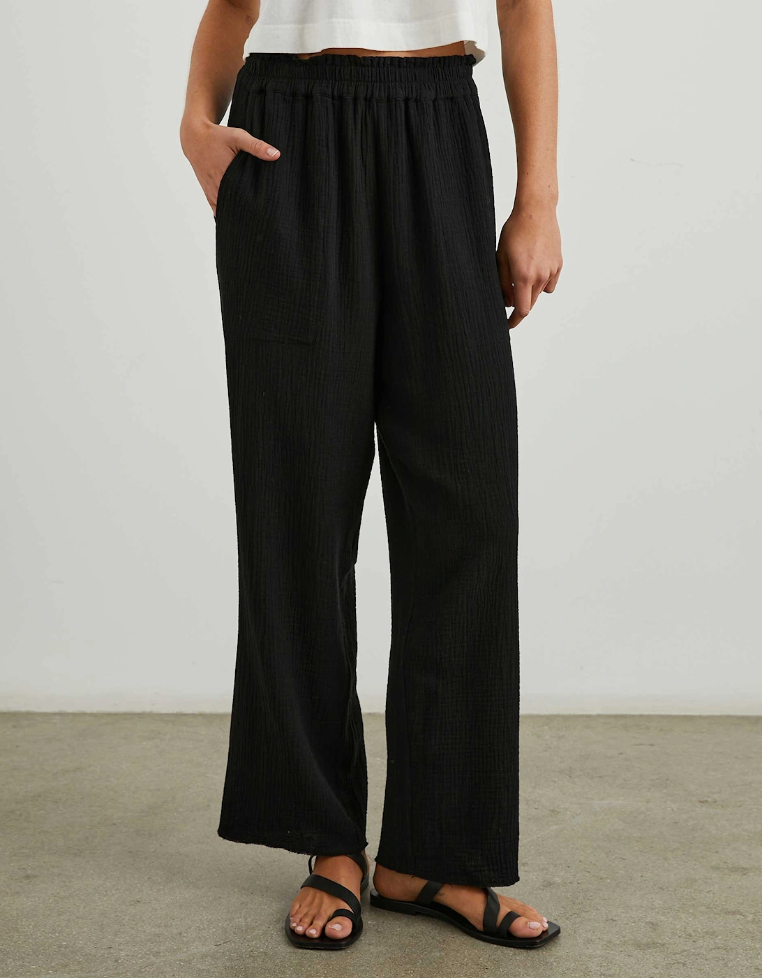 Leon Double Gauze Trousers
