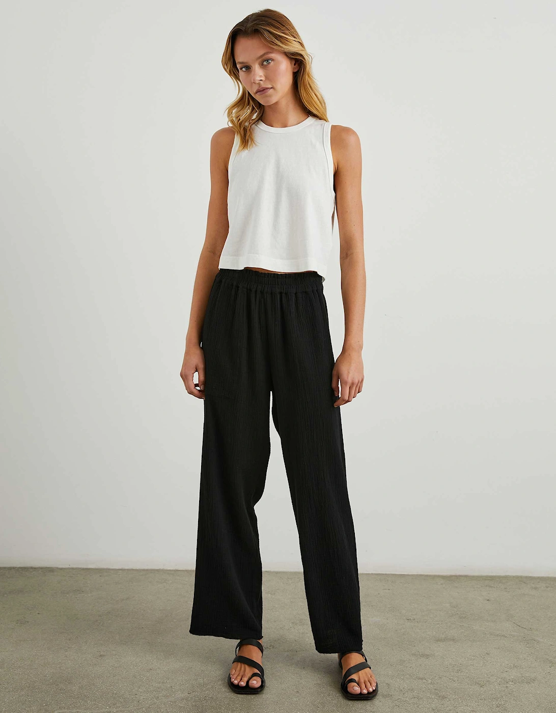 Leon Double Gauze Trousers