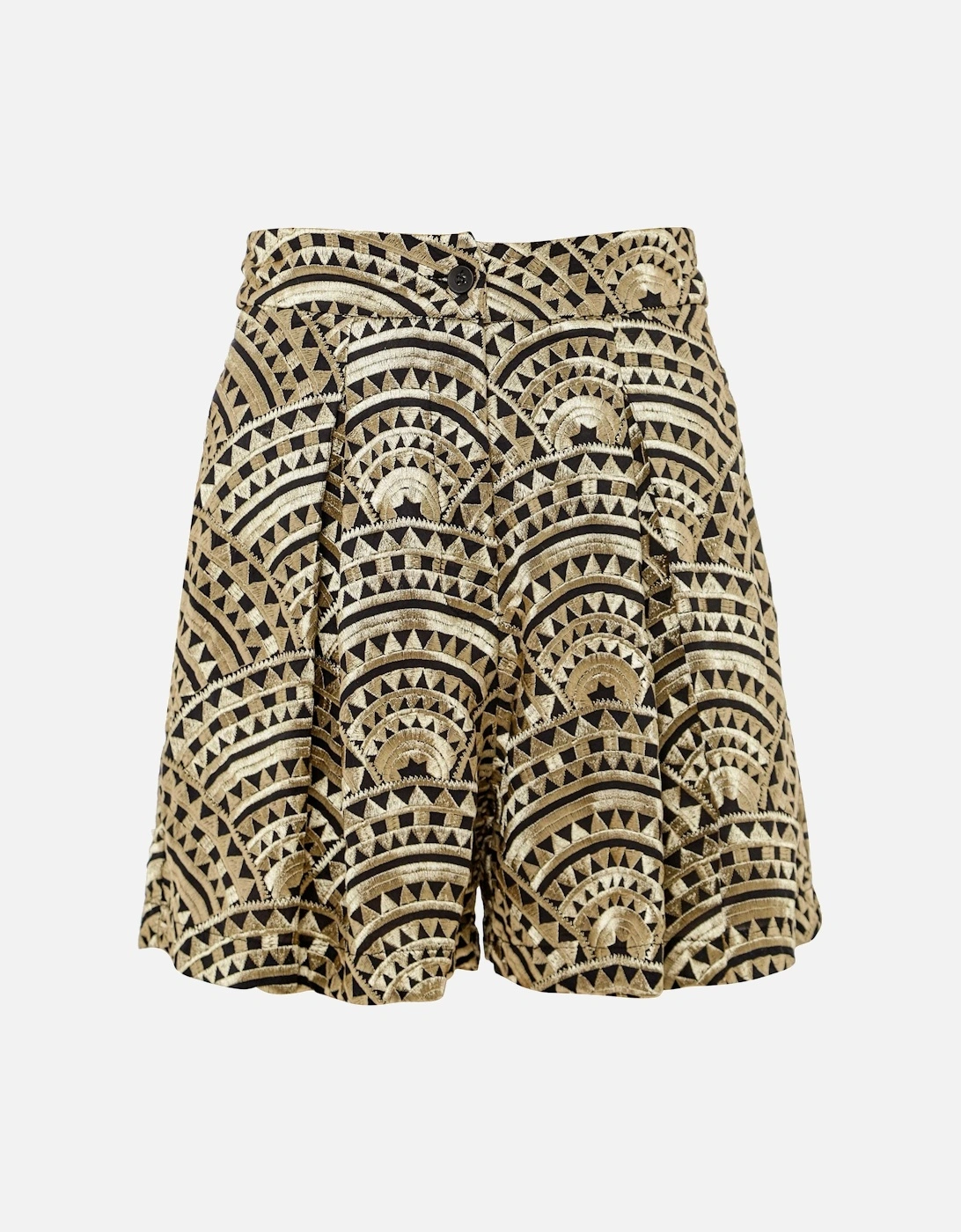 Embroidered Wide Leg Shorts, 5 of 4