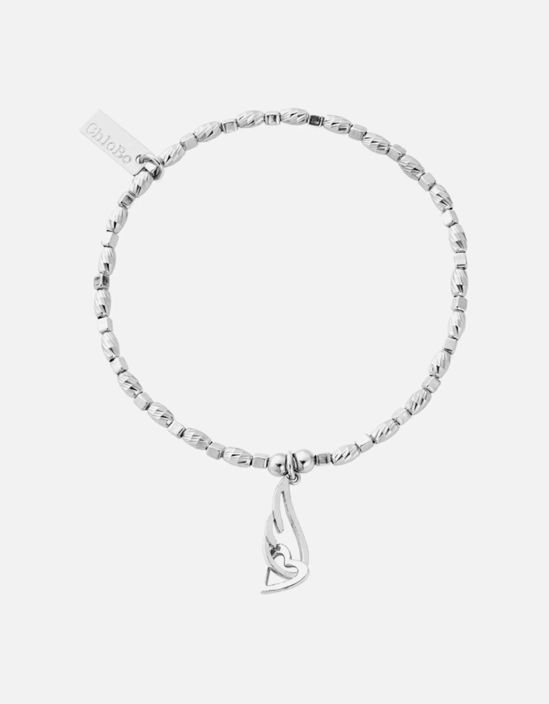 Soul Glow Heart & Angel Wing Bracelet