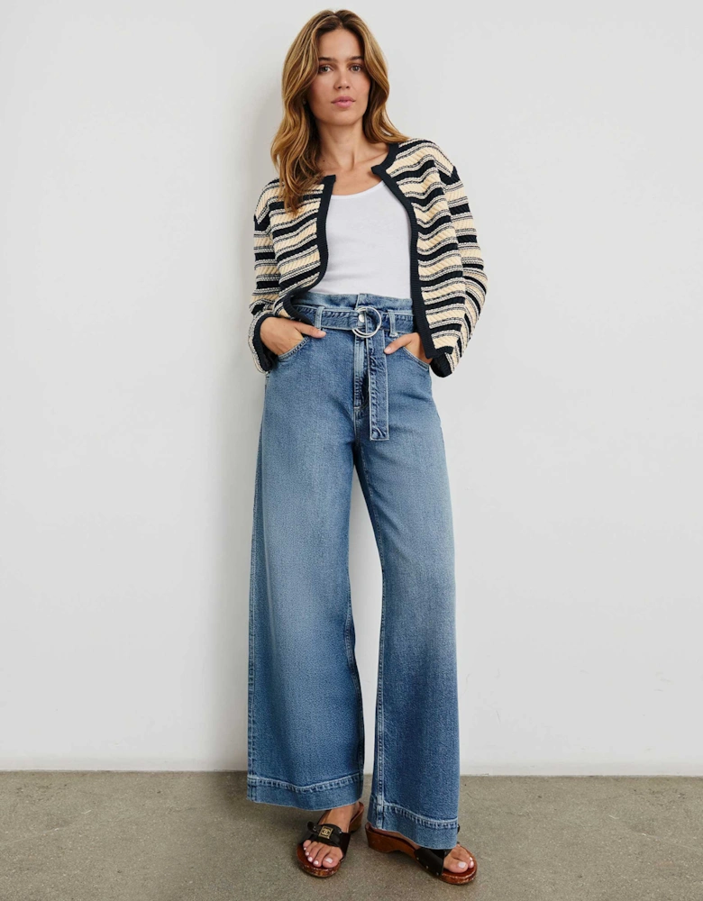 Nelly Striped Cardigan