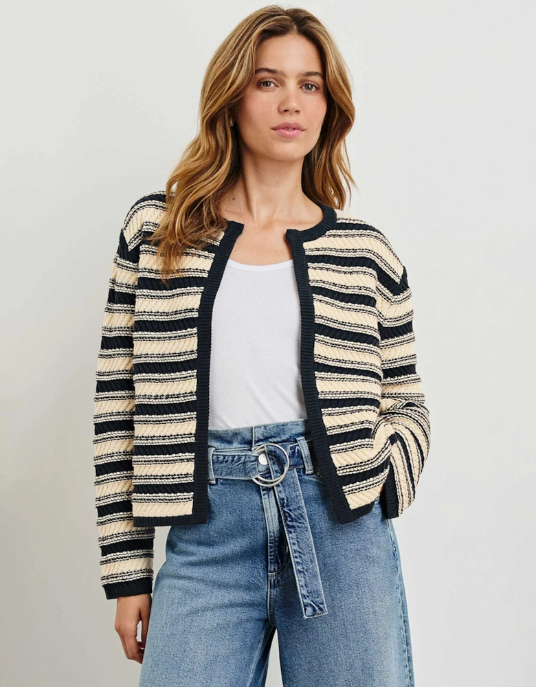 Nelly Striped Cardigan
