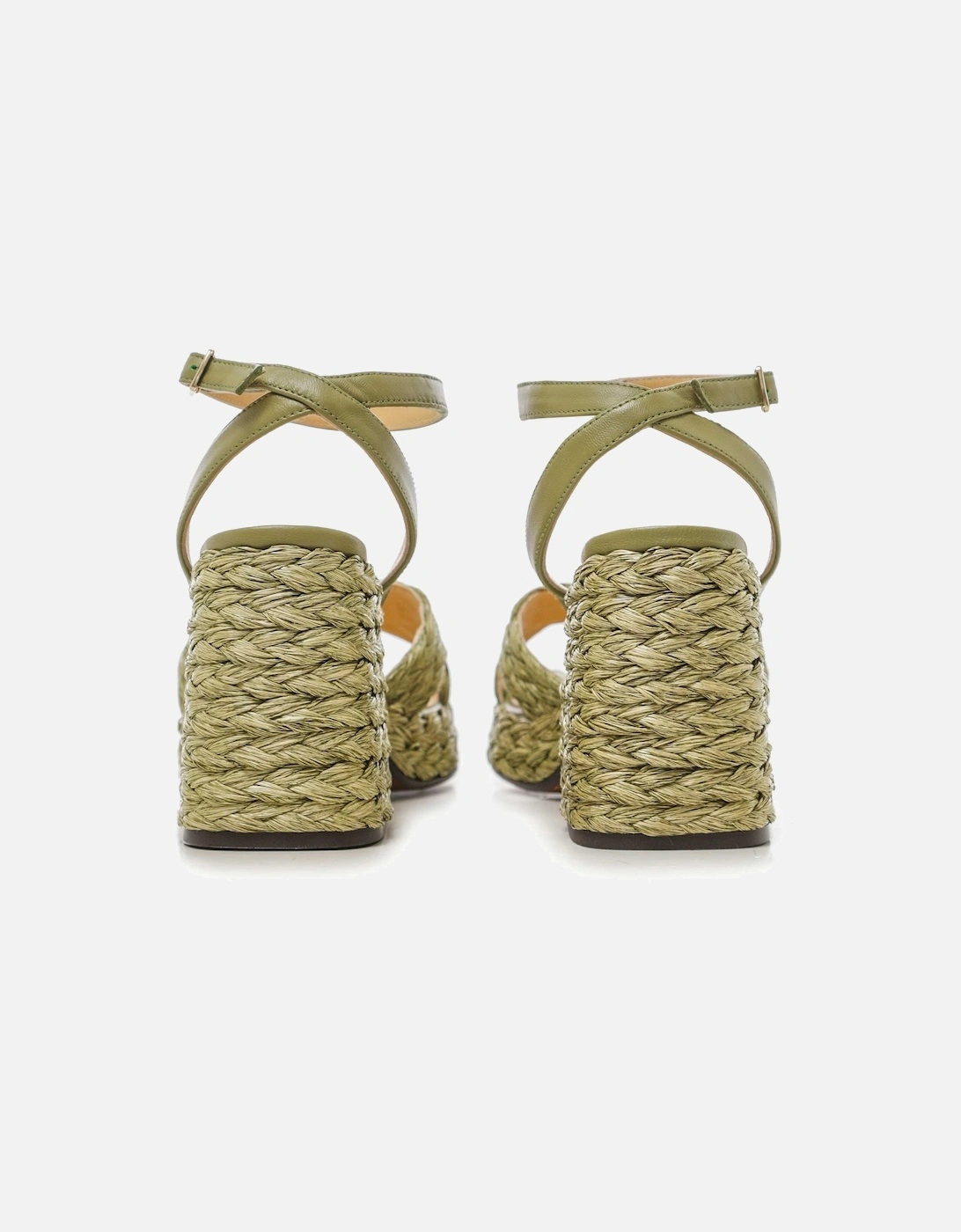Valeriette Raffia Sandals