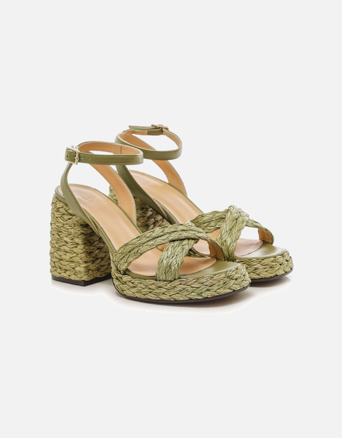 Valeriette Raffia Sandals, 6 of 5