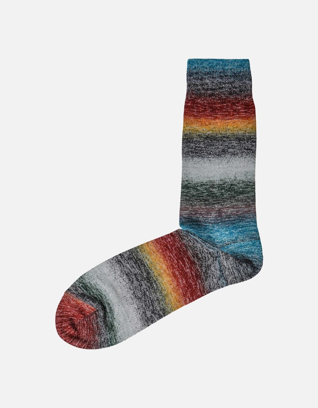 Ombre Signature Stripe Socks, 3 of 2