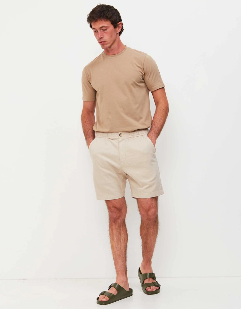 Linen Blend Samos Shorts