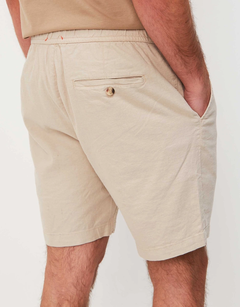Linen Blend Samos Shorts