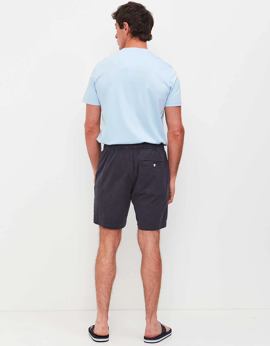 Linen Blend Samos Shorts
