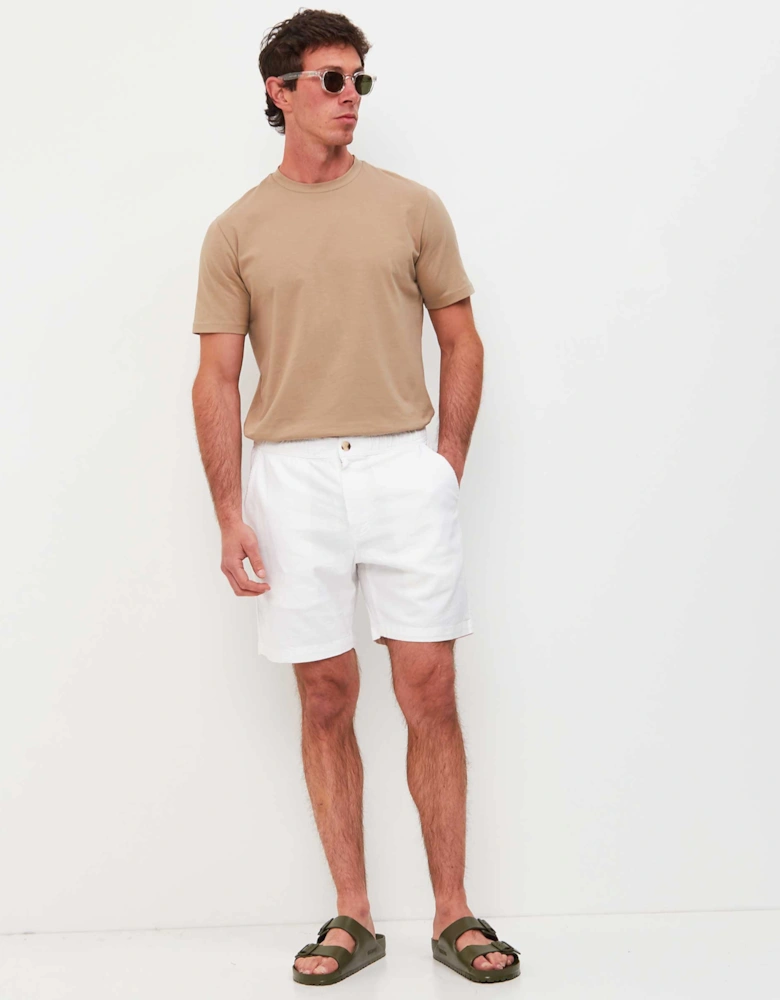 Linen Blend Samos Shorts