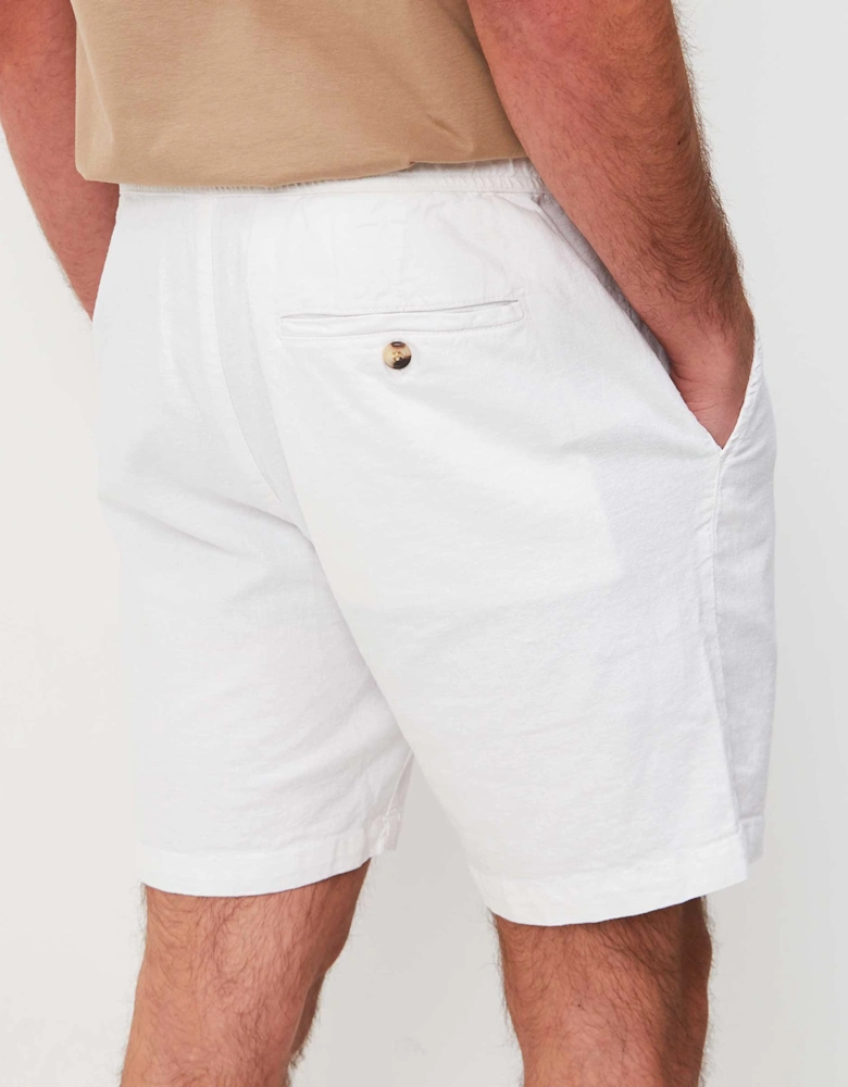 Linen Blend Samos Shorts
