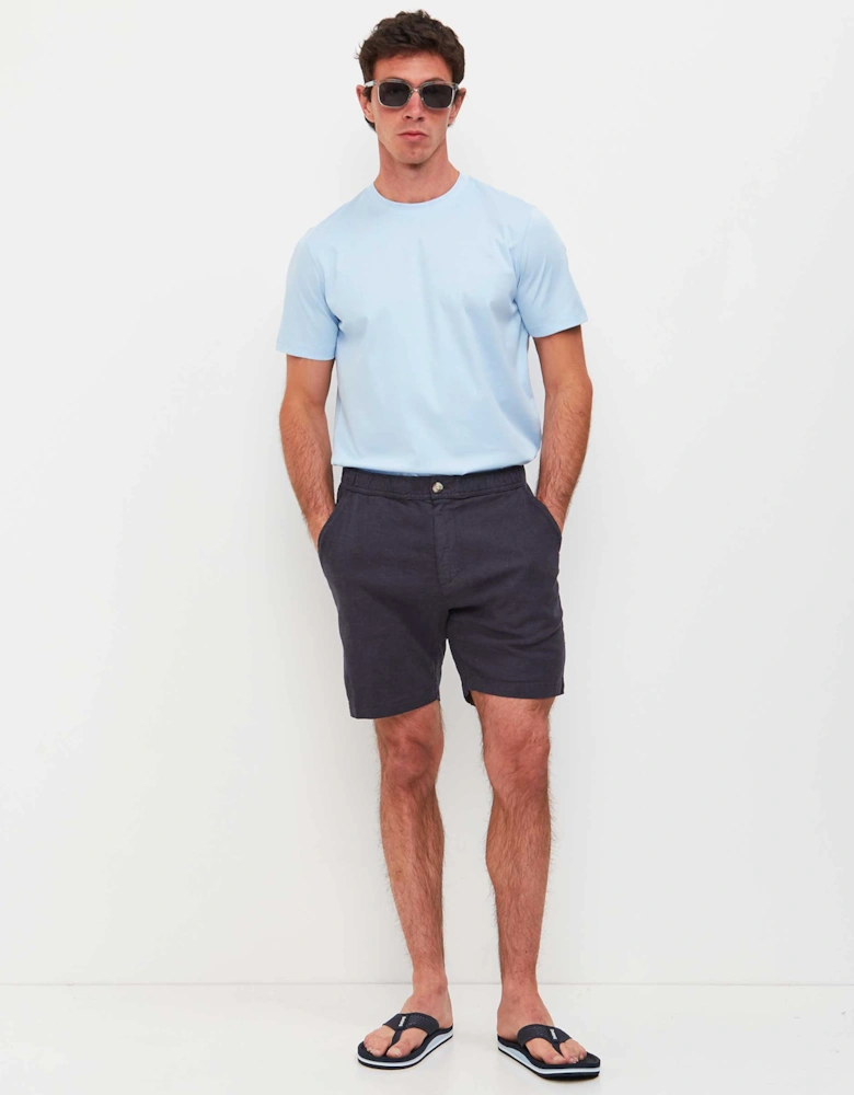 Linen Blend Samos Shorts