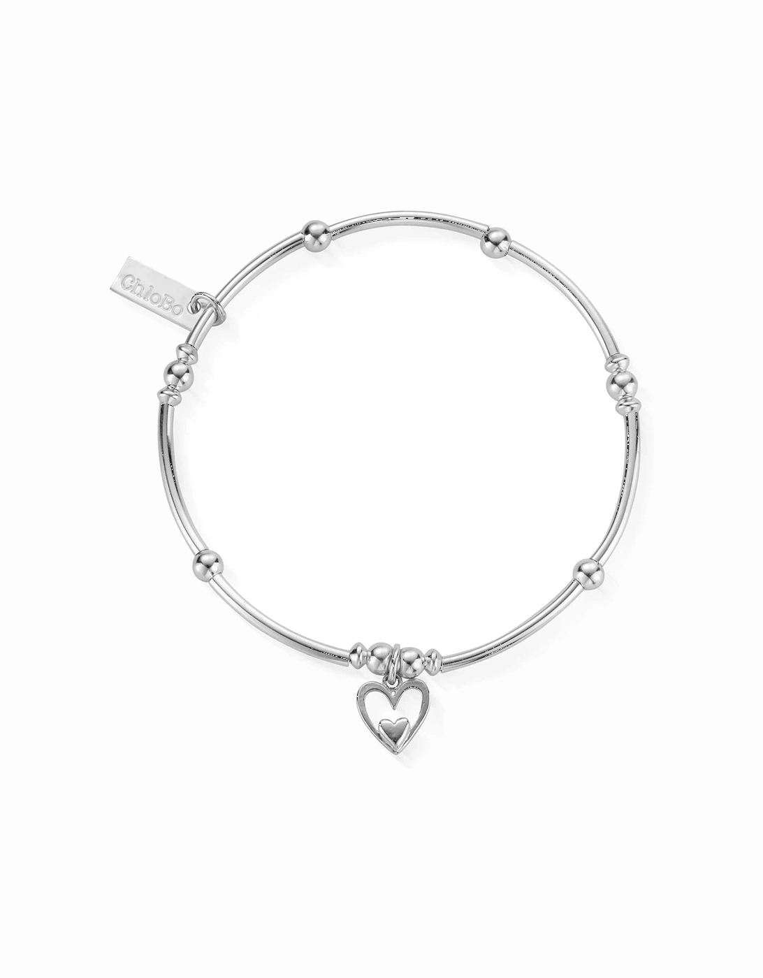 Mini Noodle Ball Double Heart Bracelet, 3 of 2
