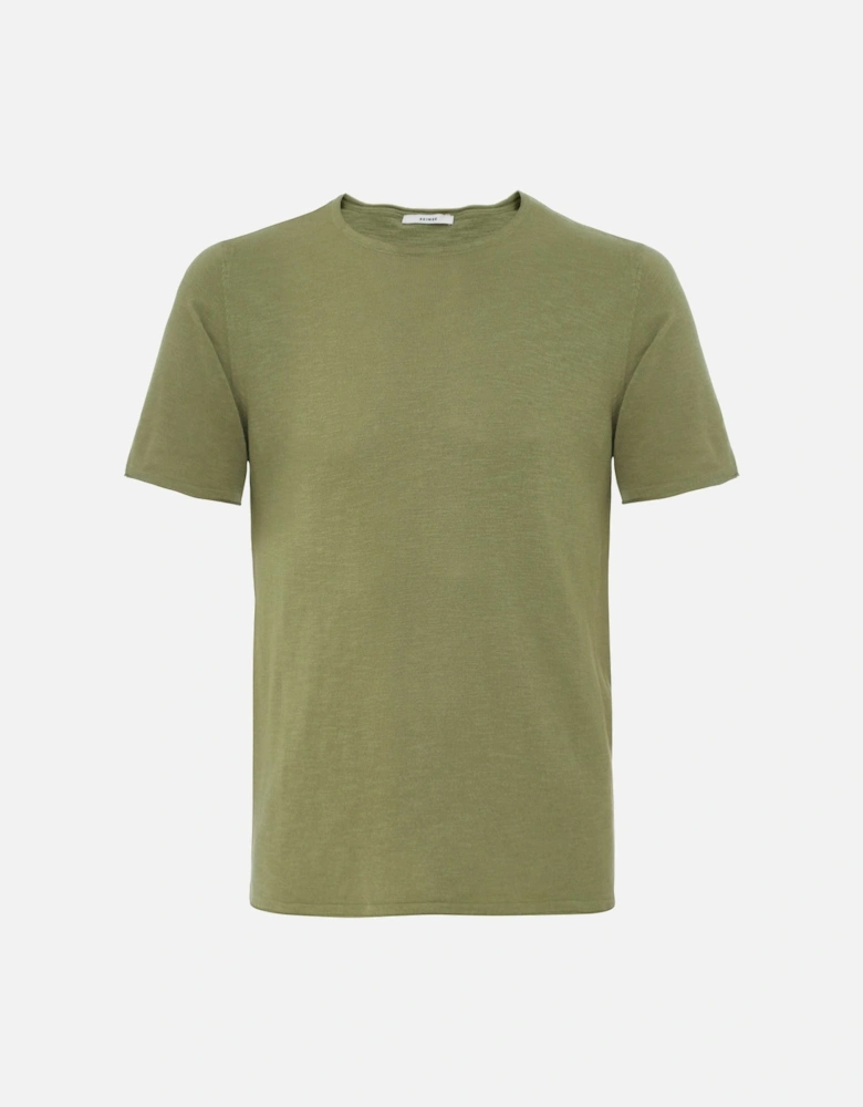 Knitted Crew T-Shirt