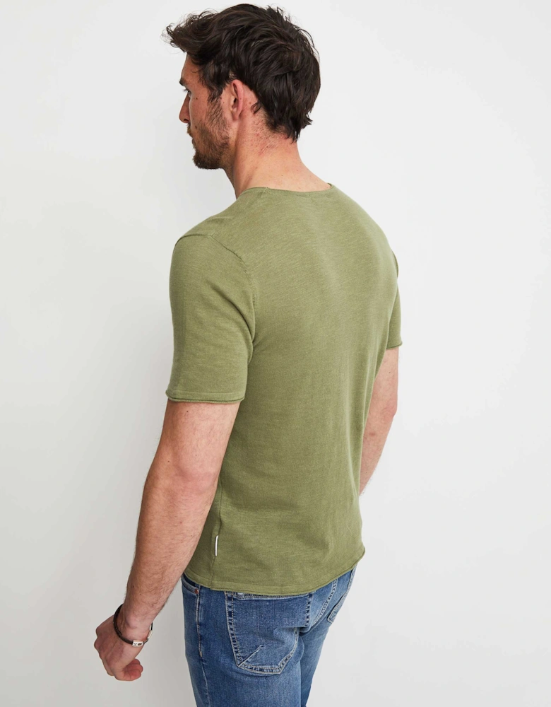 Knitted Crew T-Shirt
