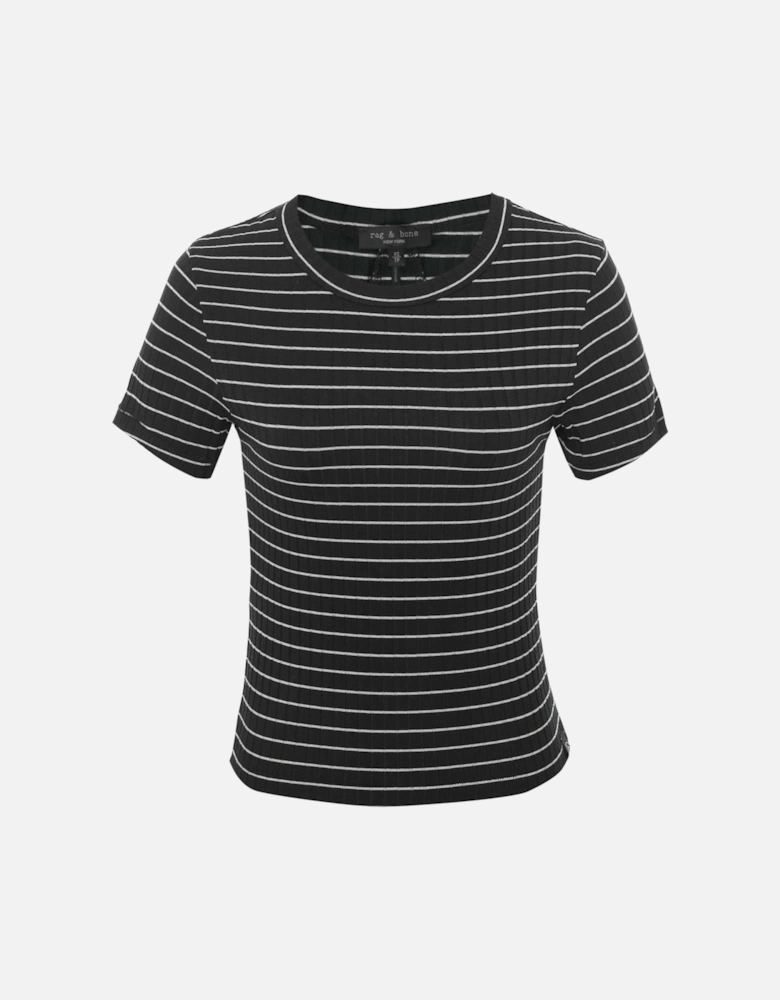 Luca Striped Rib Baby T-Shirt