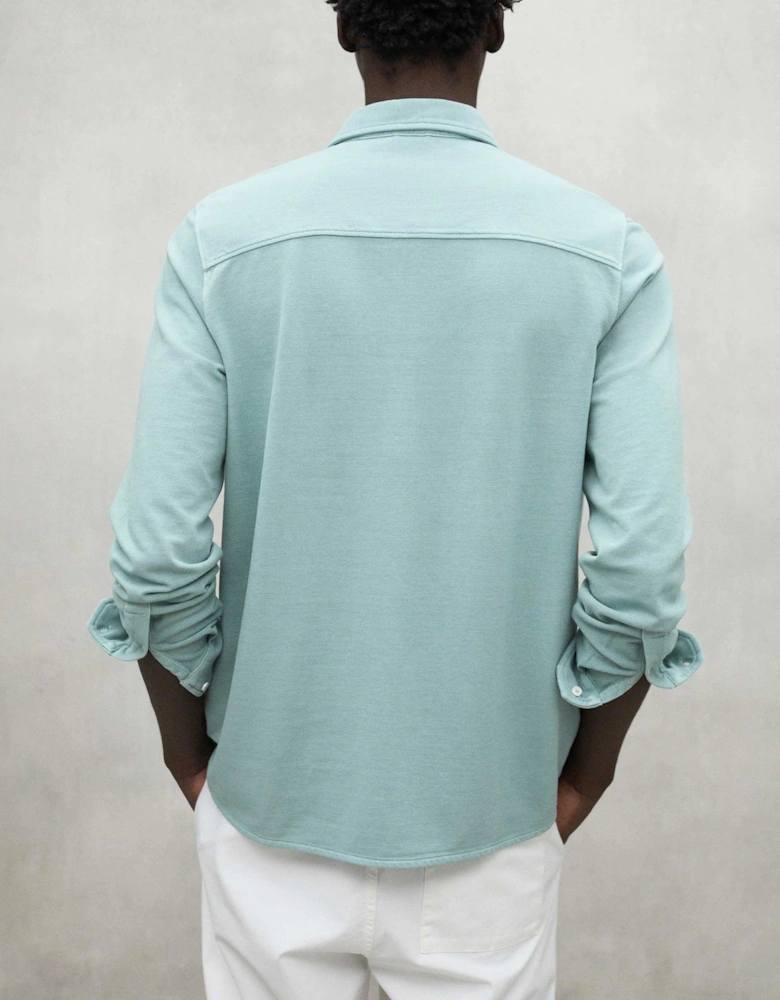 Long Sleeve Pol Pique Polo Shirt