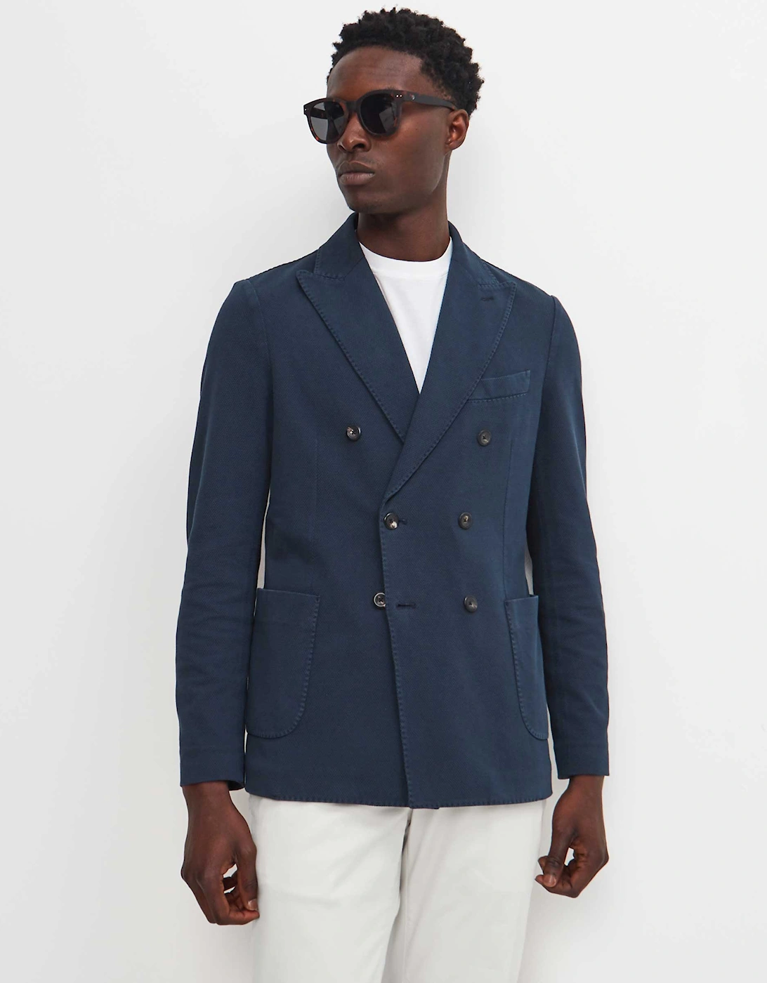 Slim Fit DB Oxford Blazer