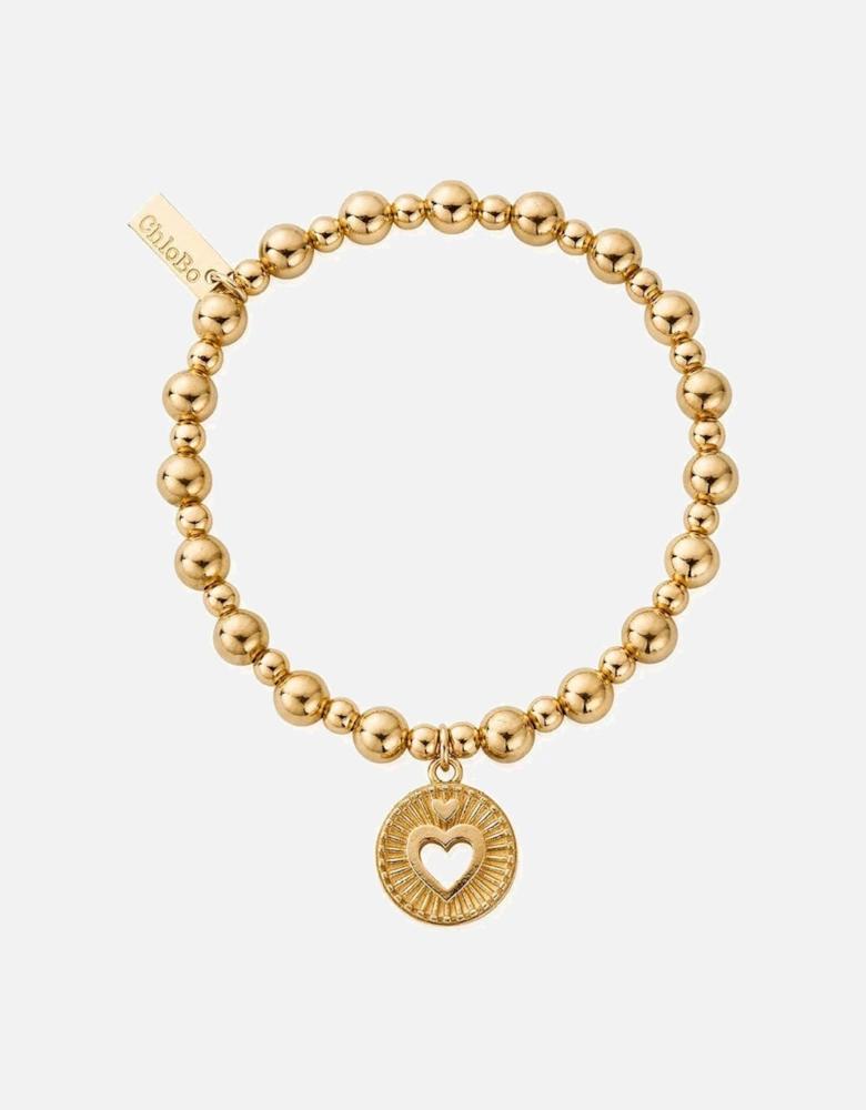 Mini Small Ball Guiding Heart Bracelet