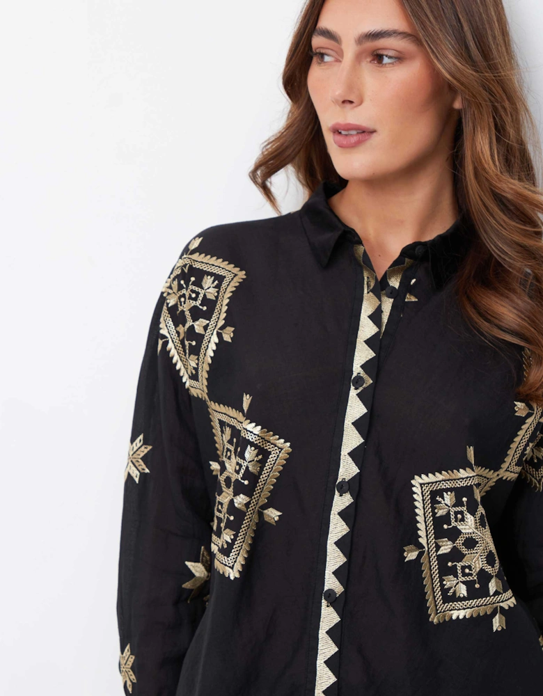 Embroidered Lefkada Shirt