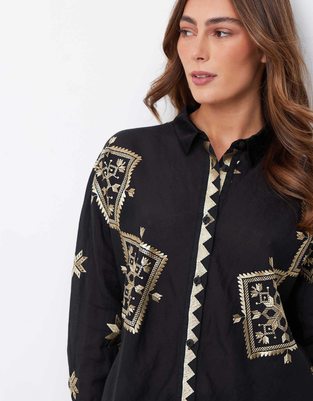 Embroidered Lefkada Shirt