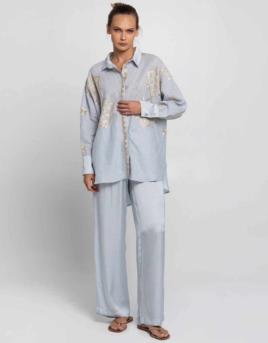 Embroidered Lefkada Shirt