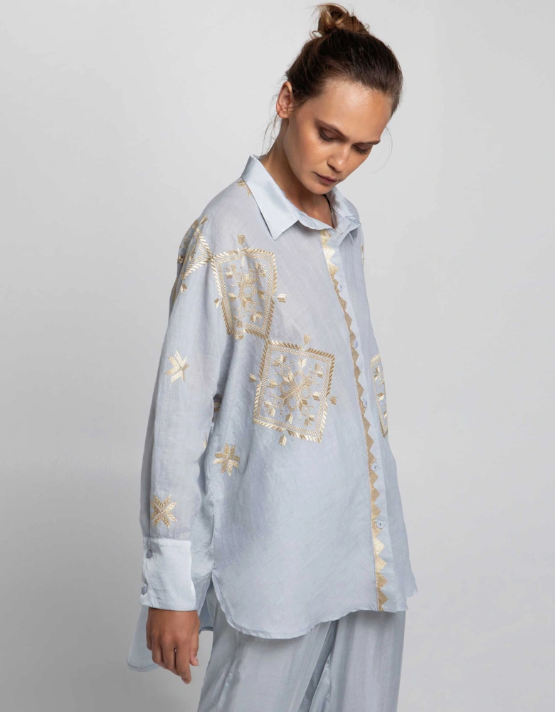 Embroidered Lefkada Shirt