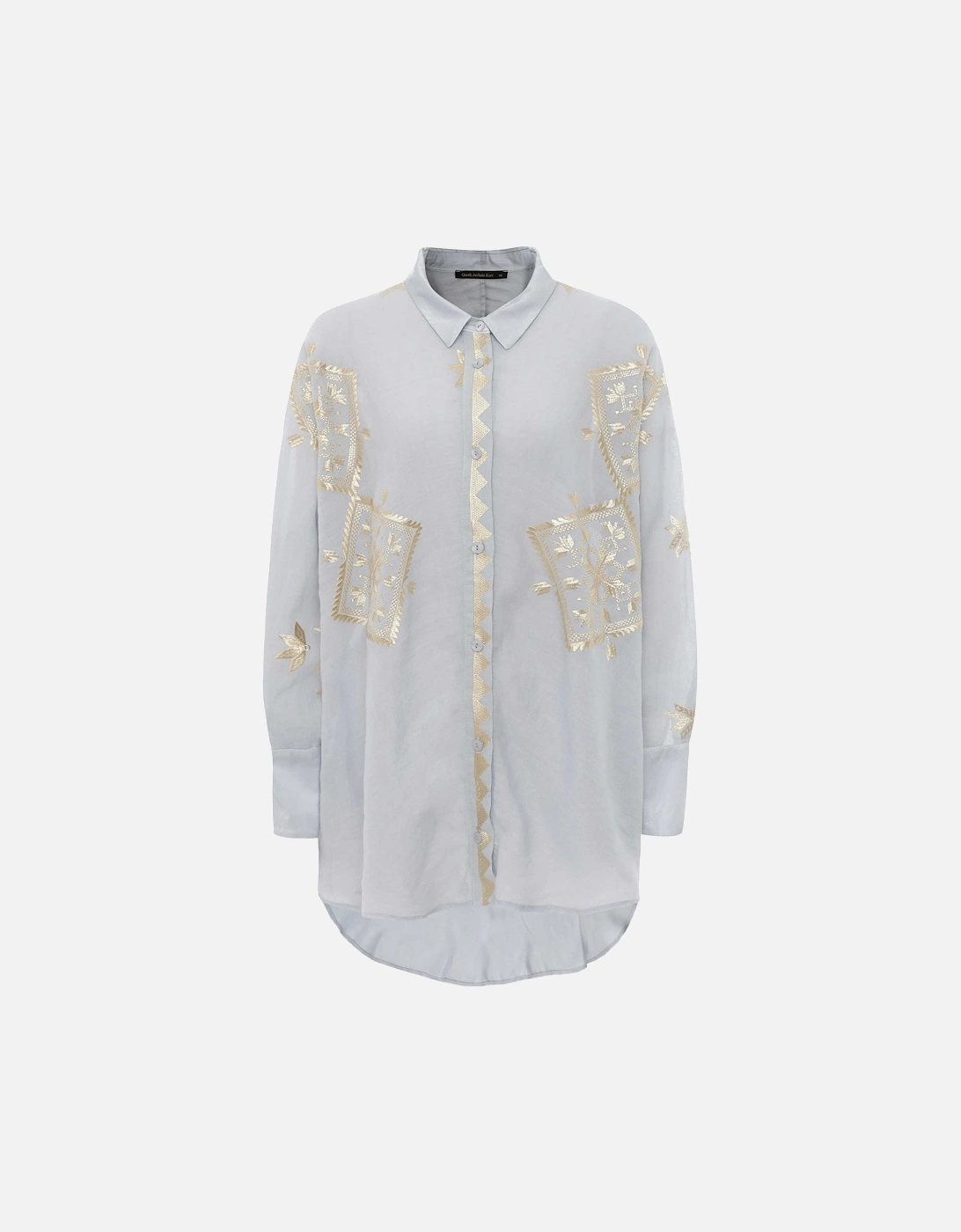 Embroidered Lefkada Shirt, 6 of 5