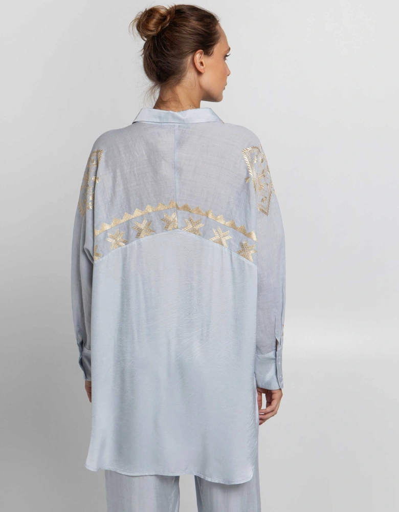 Embroidered Lefkada Shirt