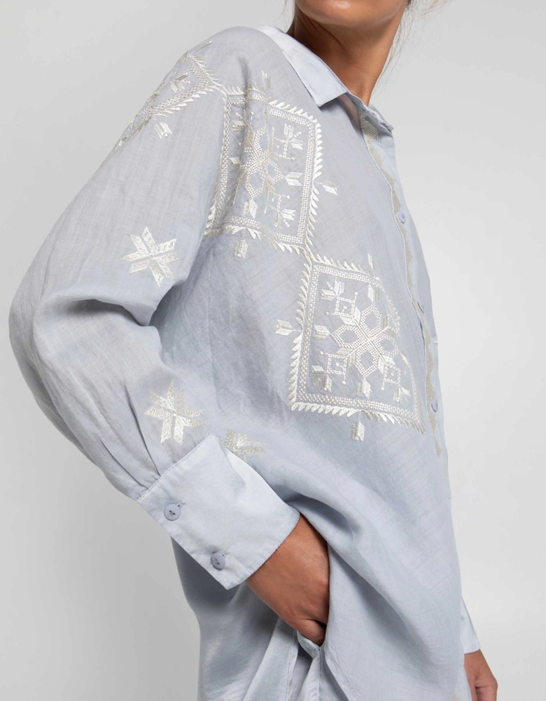 Embroidered Lefkada Shirt