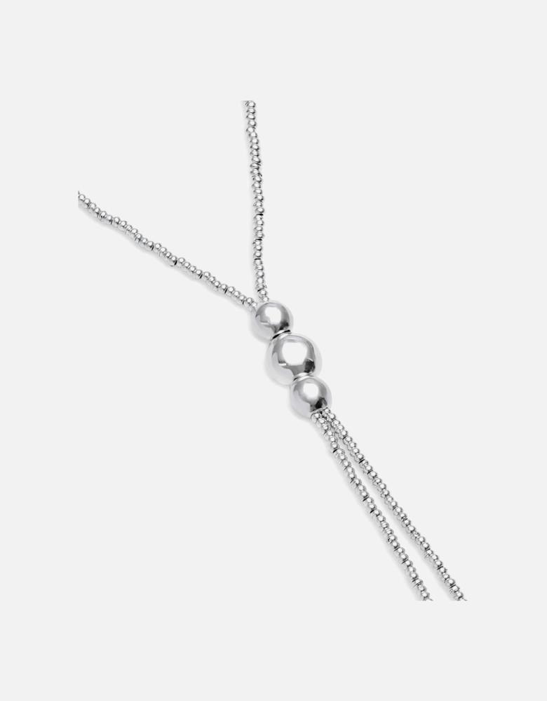 Long Bead Pendant Necklace