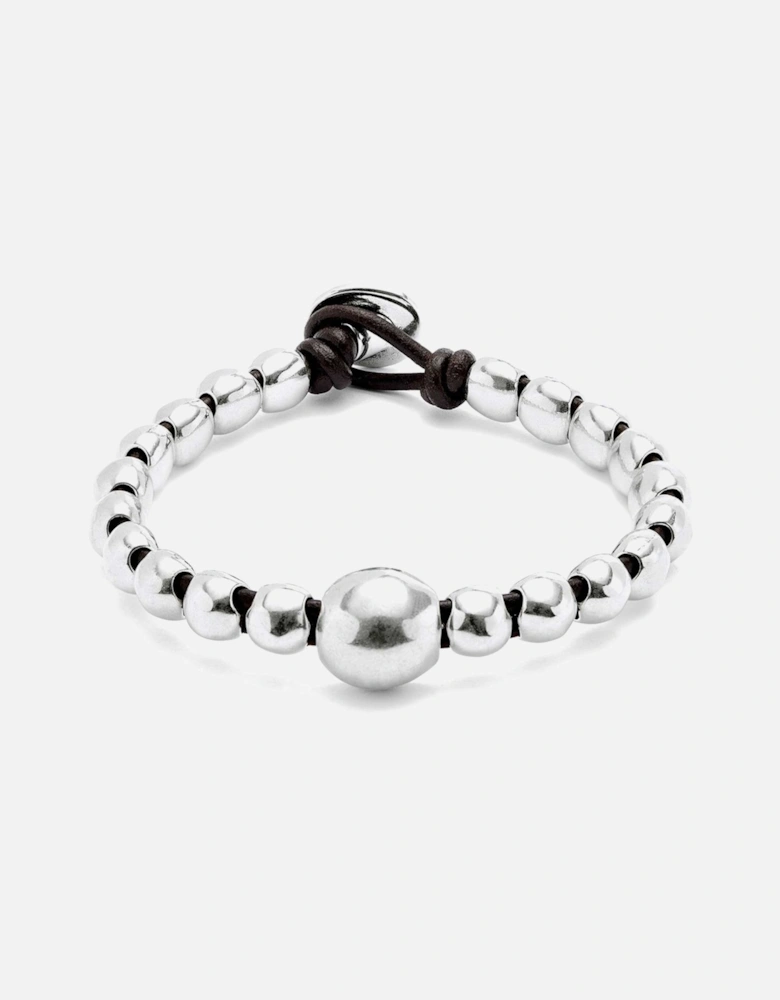 Beaded Leather Bracelet