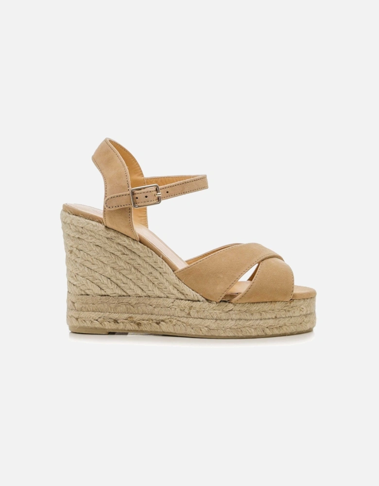 Blaudell Suede Wedges