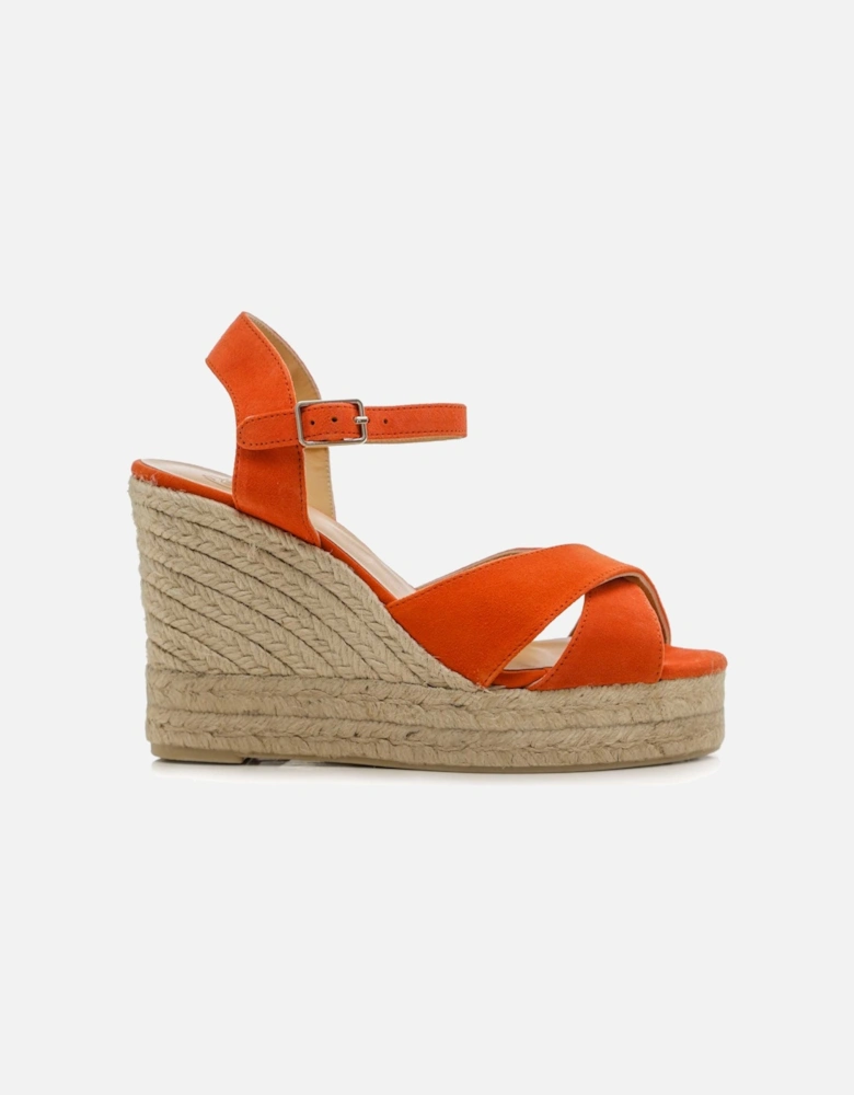 Blaudell Suede Wedges