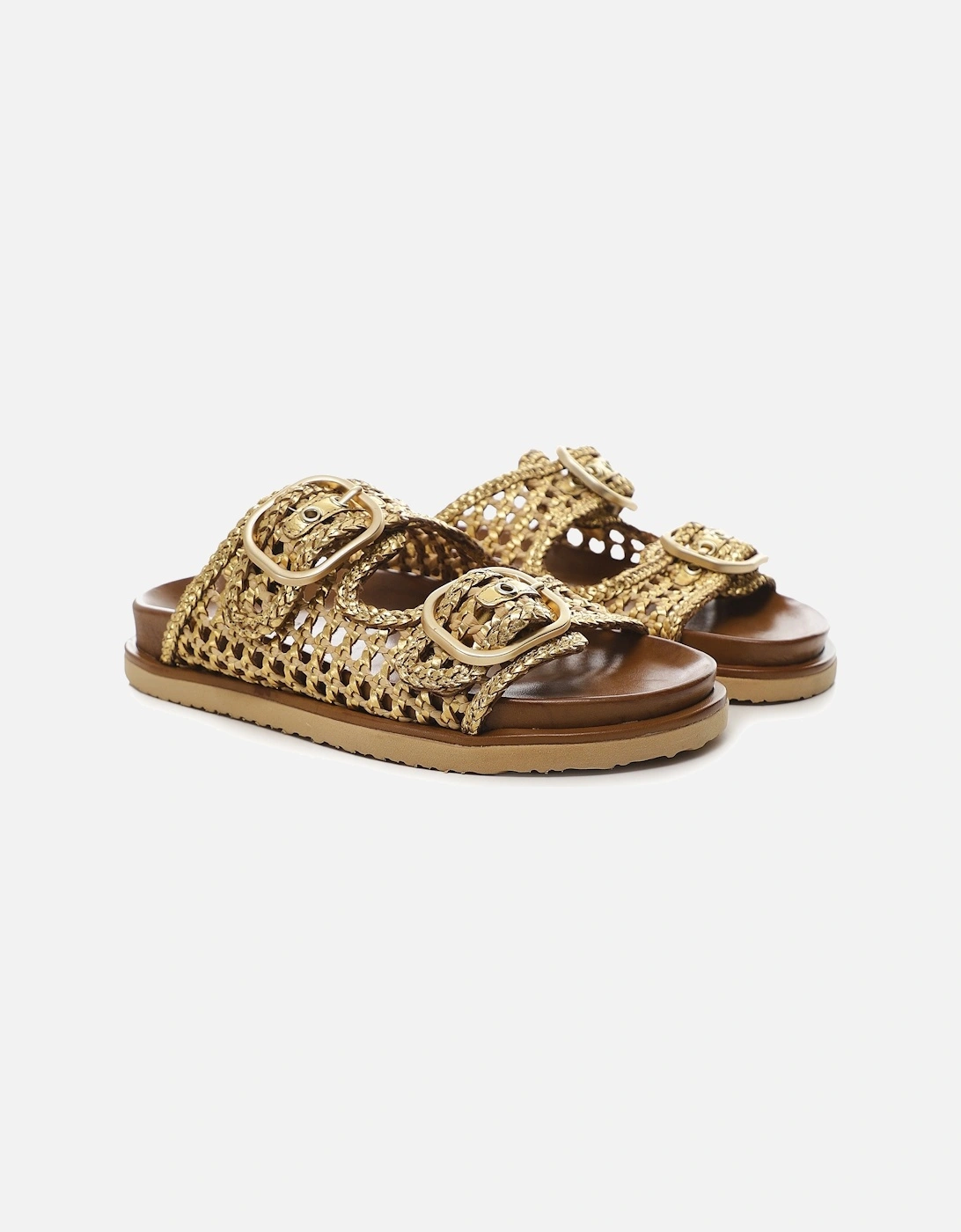 Raffia Slider Sandals, 7 of 6
